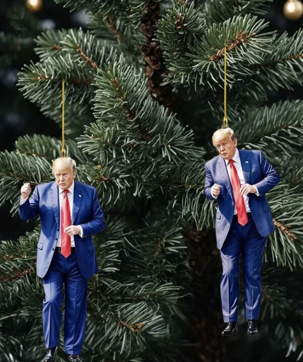 Trump Dancing Cut Acrylic Ornaments