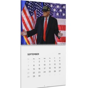 Trump Gold Dark MAGA 2025 Calendars