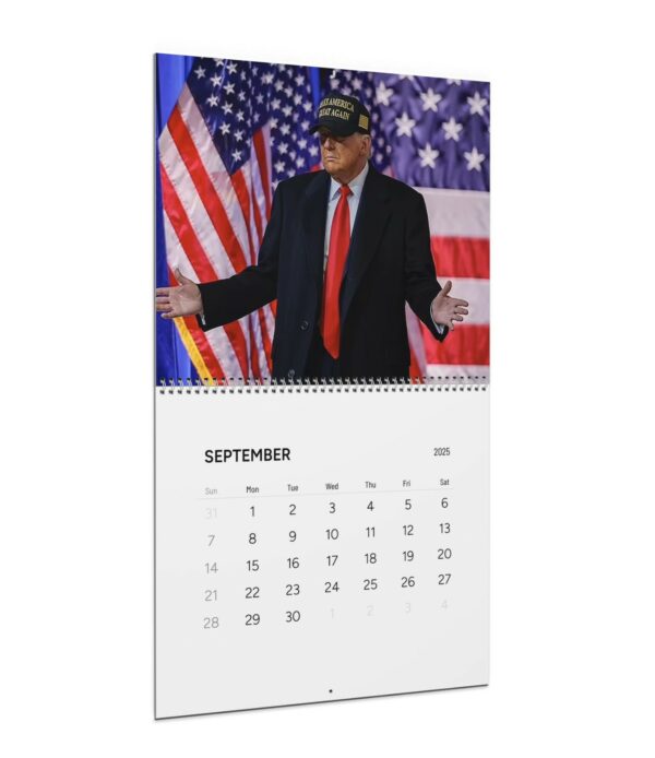 Trump Gold Dark MAGA 2025 Calendars