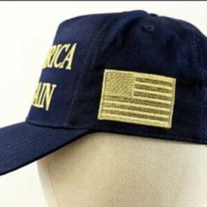 Trump Gold MAGA 45-47 Hat USA