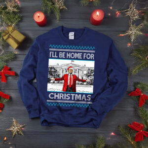 Trump I will be home for christmas tshirt