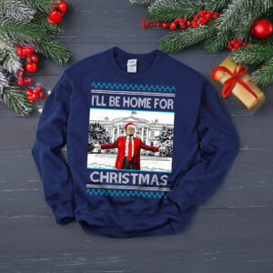 Trump I will be home for christmas tshirts