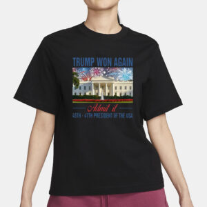 Trump Inauguration Day Shirt, 47th President Of The United States Trump T-Shirt