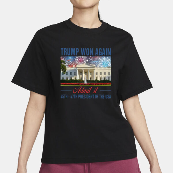 Trump Inauguration Day Shirt, 47th President Of The United States Trump T-Shirt