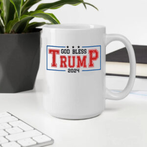 Trump Is My President Mug, God Bless Trump Mug