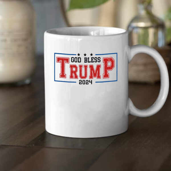 Trump Is My President Mug, God Bless Trump Mug2