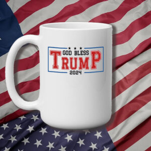 Trump Is My President Mug, God Bless Trump Mug3