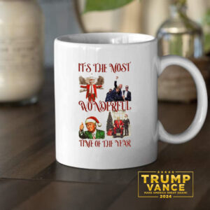 Trump It's The Most Wonderful Time Mug, Trump Mug