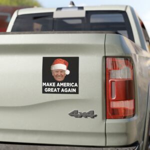 Trump MAGA Christmas Car Magnet