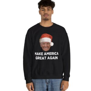 Trump MAGA Christmas Crewneck Sweatshirt US