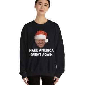 Trump MAGA Christmas Crewneck Sweatshirts