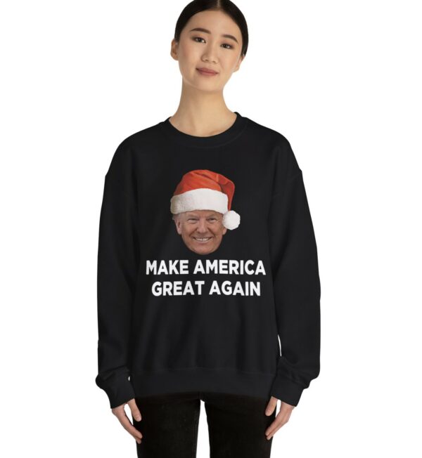 Trump MAGA Christmas Crewneck Sweatshirts