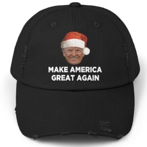 Trump MAGA Christmas Dad Hat