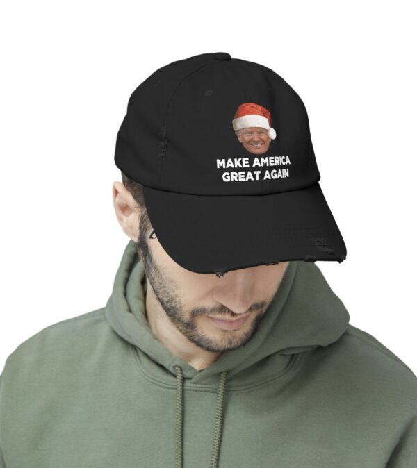 Trump MAGA Christmas Dad Hat USA