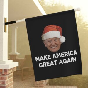 Trump MAGA Christmas Flags