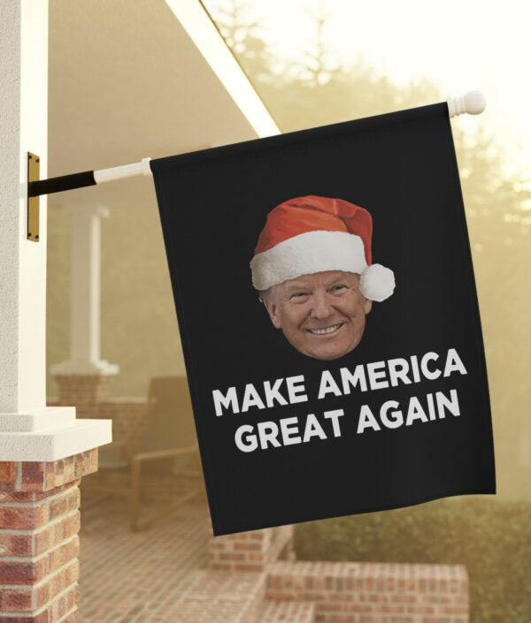 Trump MAGA Christmas Flags