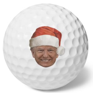 Trump MAGA Christmas Golf Balls