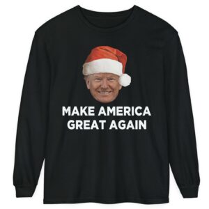 Trump MAGA Christmas Long Sleeve T-Shirt