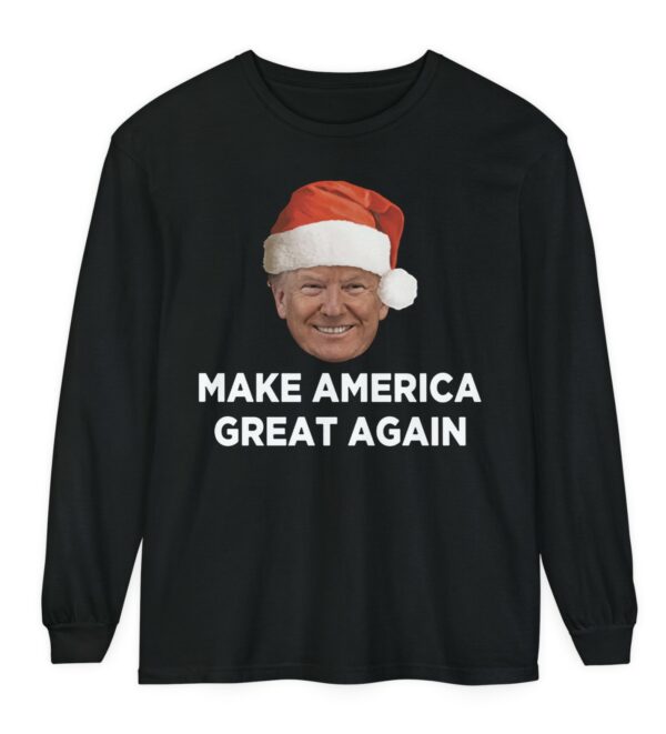 Trump MAGA Christmas Long Sleeve T-Shirt