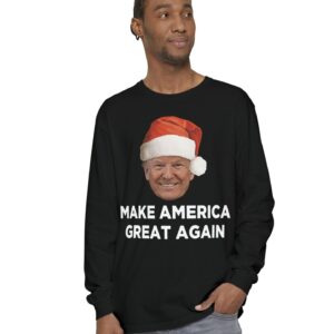 Trump MAGA Christmas Long Sleeve T-Shirts