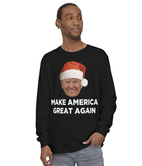 Trump MAGA Christmas Long Sleeve T-Shirts