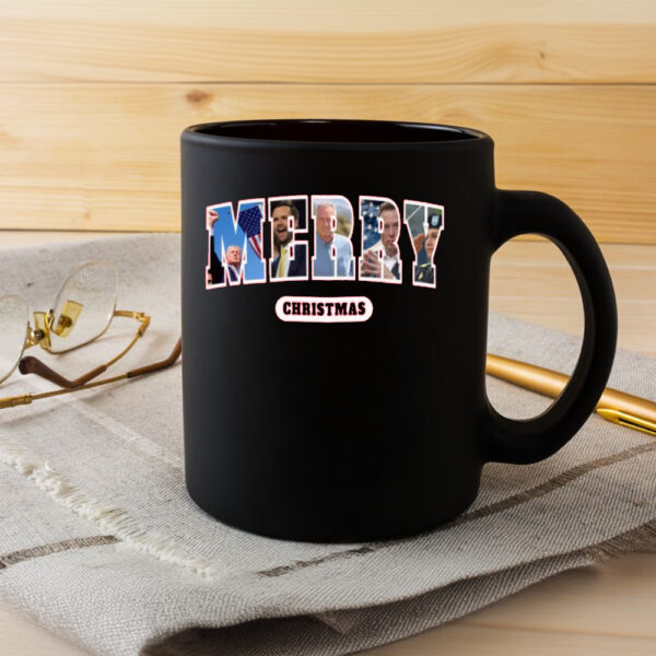 Trump MAGA Christmas Mug, Trump Merry Christmas Mug, Trump Republican Mug3