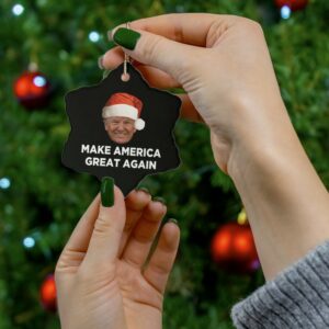 Trump MAGA Christmas Ornaments