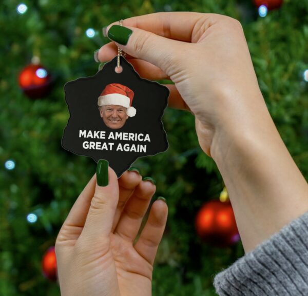 Trump MAGA Christmas Ornaments