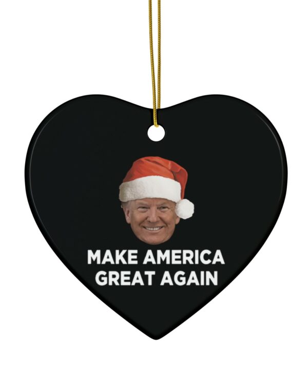 Trump MAGA Christmas Ornament US