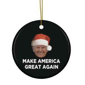 Trump MAGA Christmas Ornaments