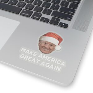 Trump MAGA Christmas Sticker