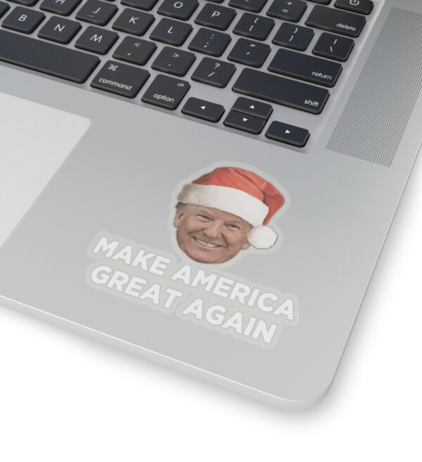 Trump MAGA Christmas Sticker