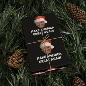 Trump MAGA Christmas Wrapping Papers US