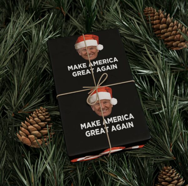 Trump MAGA Christmas Wrapping Papers US