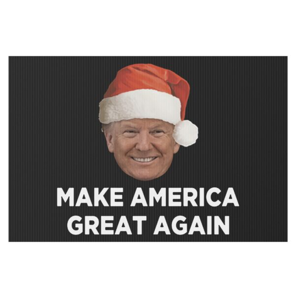 Trump MAGA Christmas Yard Sign