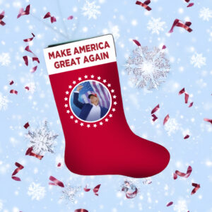 Trump MAGA Stocking Red US