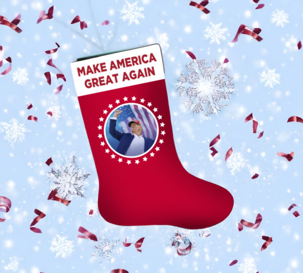 Trump MAGA Stocking Red US