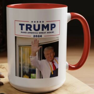 Trump McDonalds Mug, Donald Trump Coffee Mugs