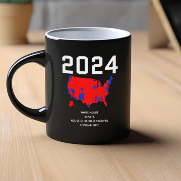 Trump Mug, 2024 Election Results Map Mug