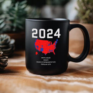 Trump Mug, 2024 Election Results Map Mug2