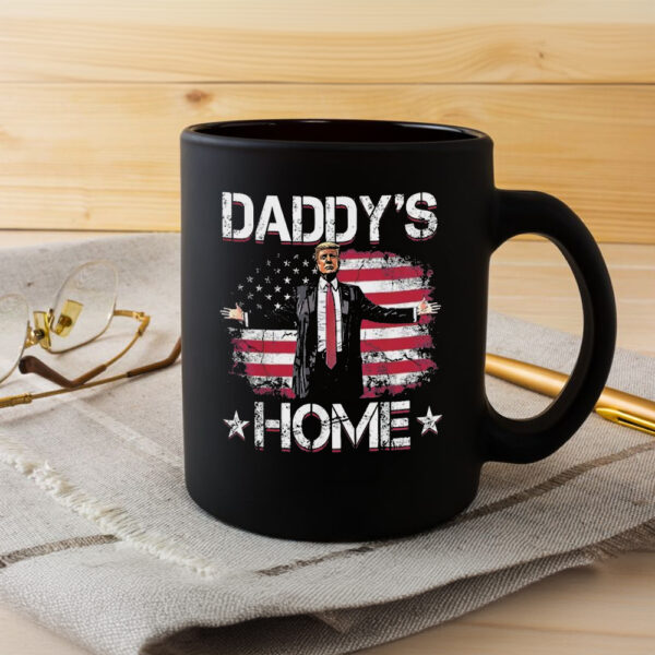 Trump Mug, Daddy's Home To Take America Back Mug3