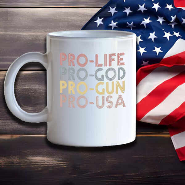 Trump Mug, Pro Life Choose Life Conservative Republican Mug1