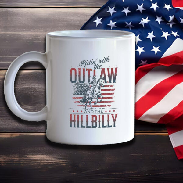 Trump Mug, Ridin' With The Outlaw And The Hillbilly Mug1