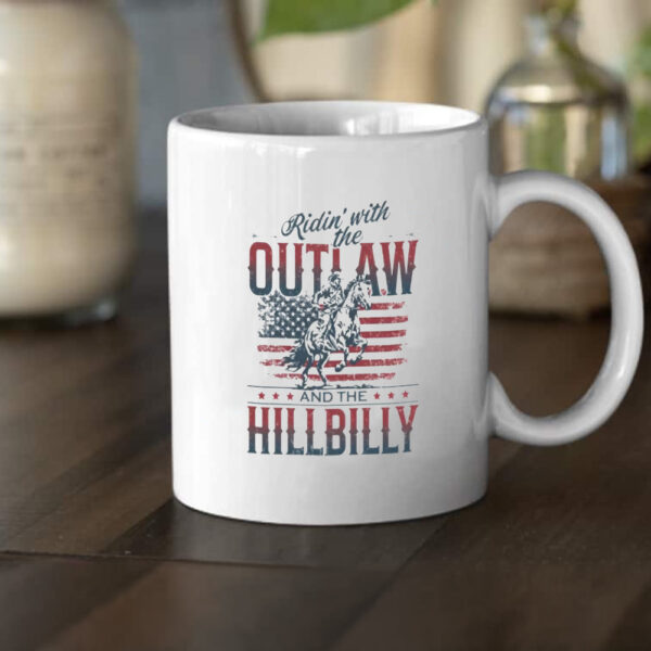 Trump Mug, Ridin' With The Outlaw And The Hillbilly Mug2