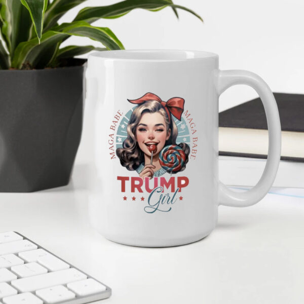 Trump Mug, Trump Girl, MAGA Babe Mug