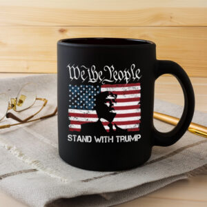 Trump Mugs, We The People, Stand with Trump Mug3