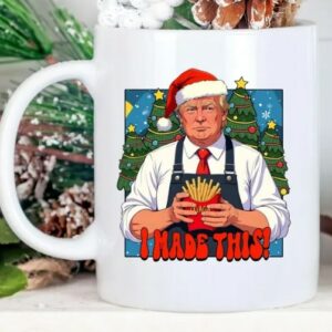 Trump Mugshot Mug, Ceramic Coffee Cup, santa Trump Gift, Mug1