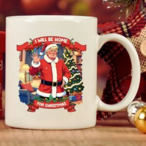 Trump Mugshot Mug, Ceramic Coffee Cup, santa Trump Gift, Mug2