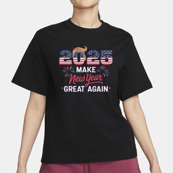 Trump New Years Party T-Shirt, Make 2025 Great Again Shirts