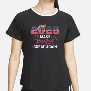 Trump New Years Party T-Shirt, Make 2025 Great Again Shirts1